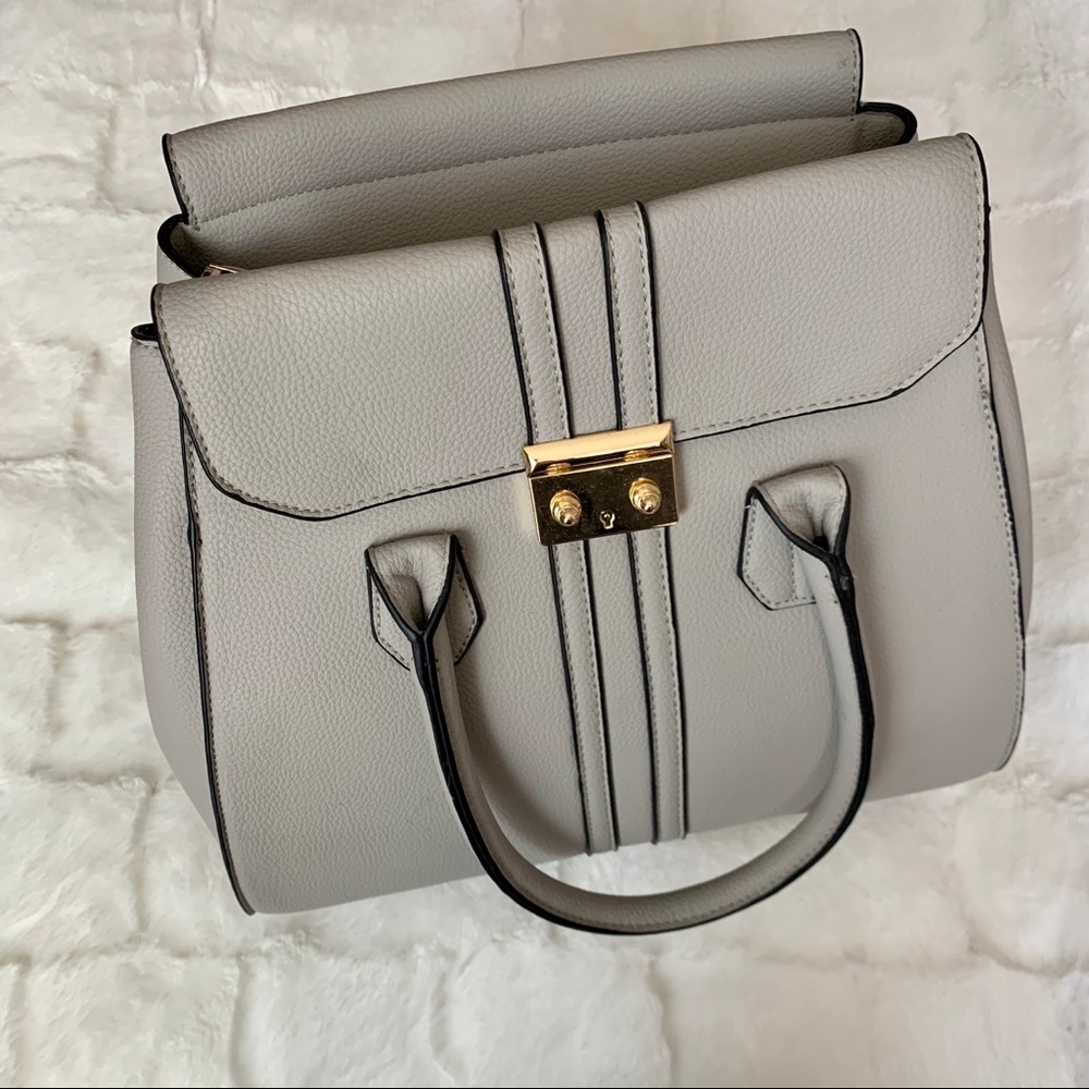Gray Large Purse